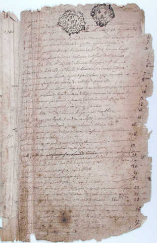 Répertoire chronologique : février 1741-25 germinal an VIII