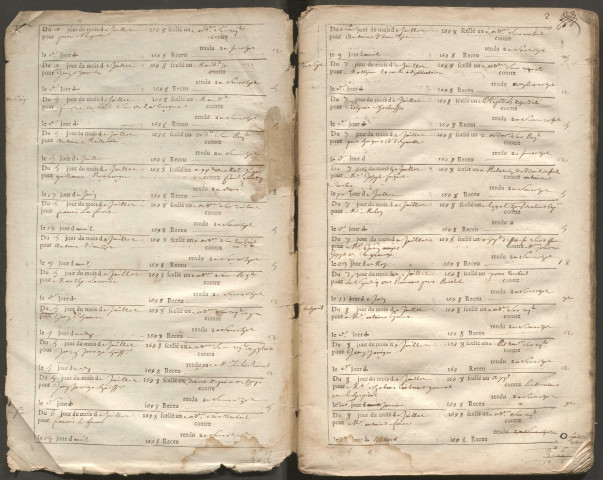 Sceau des actes judiciaires.