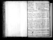 Tables décennales des mariages (1813-1822)