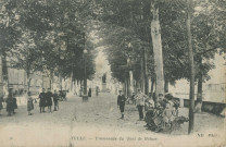 Tulle : "32 Tulle. - Promenade du quai de Baluze.".