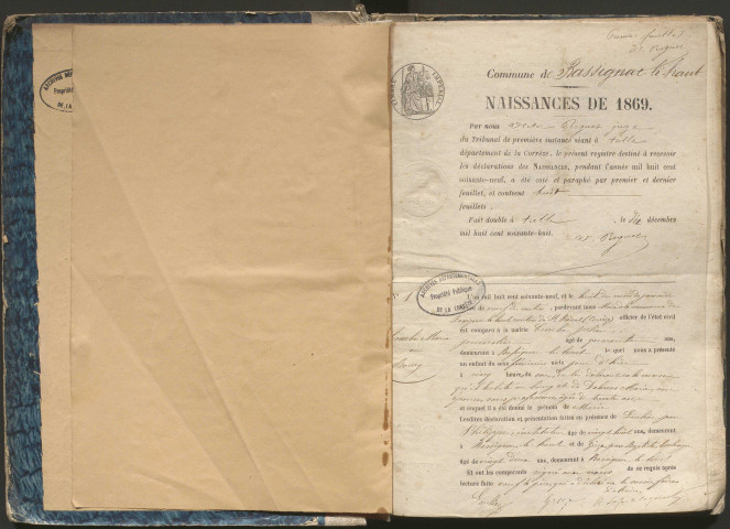 Naissances (1869-1881)