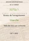 22 novembre 1871-28 décembre 1892