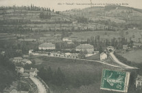 Tulle : "184 - Tulle - Vue panoramique vers la caserne de la Botte".
