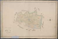 Tableau d'assemblage de la section A de Conchat