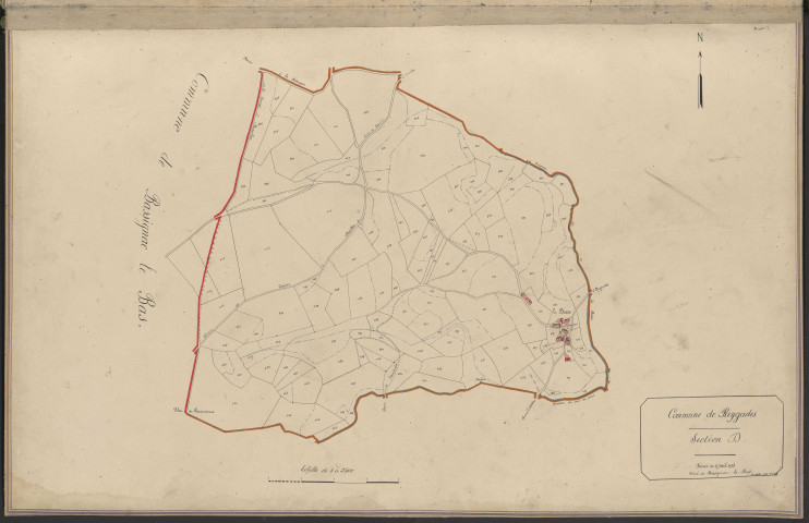 Section Du tiré de Bassignac-le-Bas