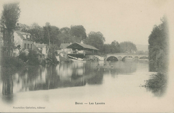 Brive-la-Gaillarde : "Brive - Les lavoirs".