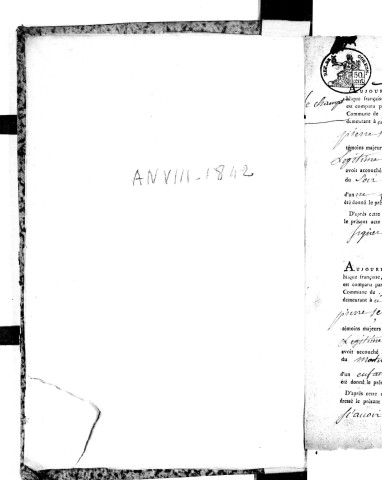 Naissances (1800-1842)