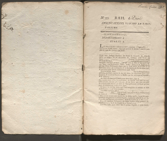 19 février 1781-7 avril 1788