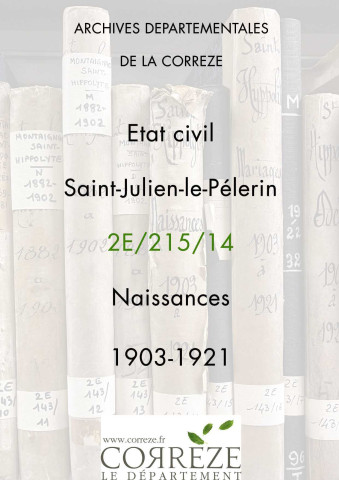 Naissances (1903-1921).