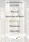 Naissances (1903-1921).