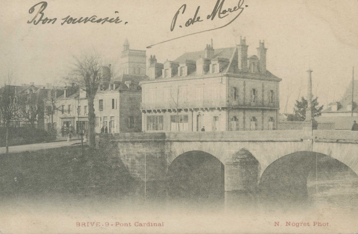 Brive-la-Gaillarde : "Brive - 9 - Pont Cardinal".