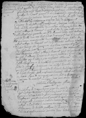 Naissances, mariages, décès (1793-1797)