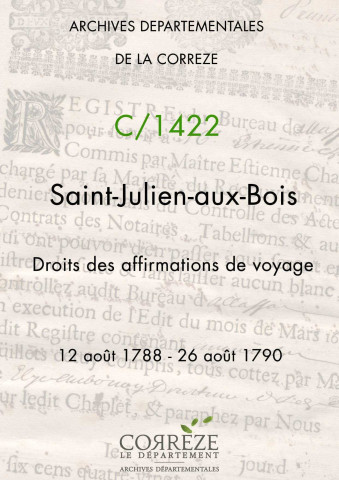 Droits des affirmations de voyage.