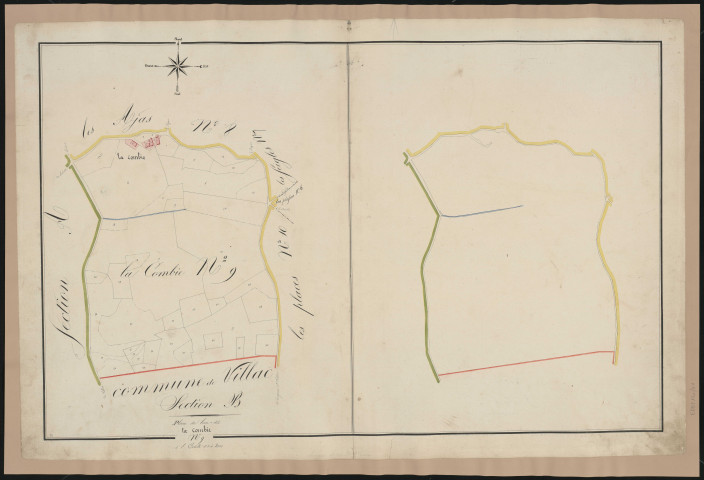 Section B9 de la Combre