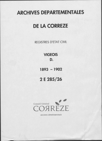 Décès (1893-1902)