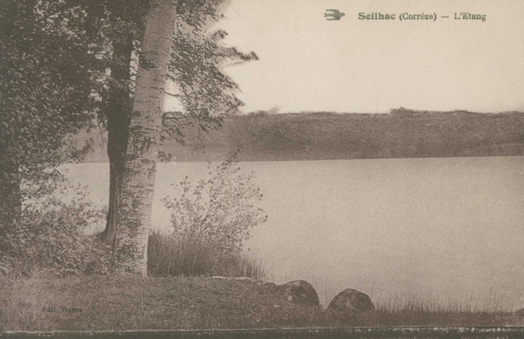 Seilhac : "Seilhac (Corrèze). - L'étang".