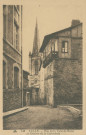 Tulle : "146 Tulle. - Rue de la Tour de Moïse et clocher de la cathédrale".
