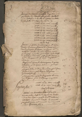 21 août 1738-12 mars 1741