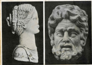 Bustes féminin et masculin.