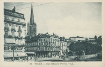 Tulle : "13 Tulle. - Quai Edmond Perrier.".