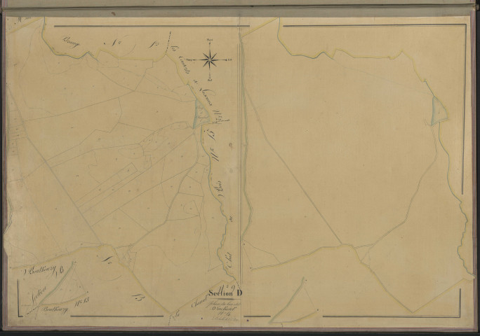 Section D14 d'Inchavel