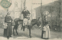 Folklore : "Types du Centre - 574 - Laitières corréziennes".