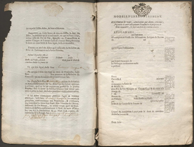 14 juillet 1720-26 décembre 1723