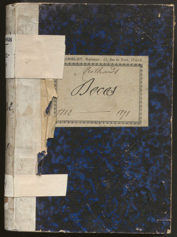 Décès (1882-1891)