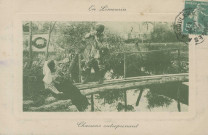 Folklore : "3352 En Limousin - Chasseur entreprenant".