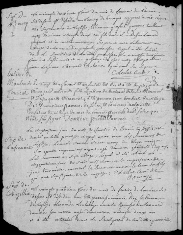 Baptêmes, mariages, sépultures (1773-1792)