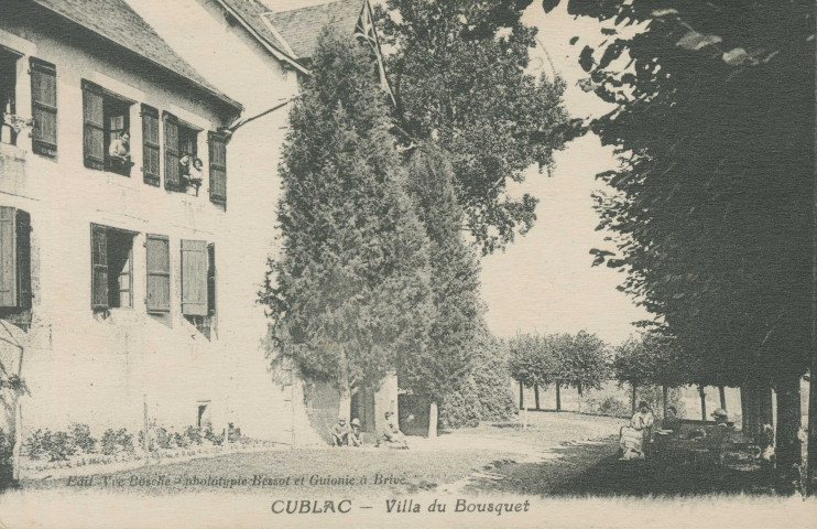 Cublac : "Cublac - Villa du Bousquet".