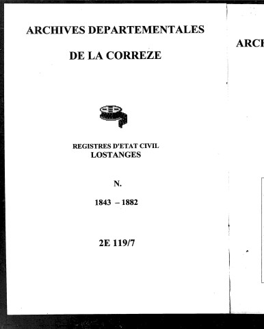 Naissances (1843-1882)