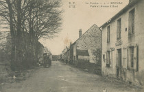 Sornac : "La Corrèze - 2 - Sornac - Poste et avenue d'Ussel".