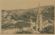 Tulle : "Tulle (Corrèze) - Vue générale - Le vieux Tulle".
