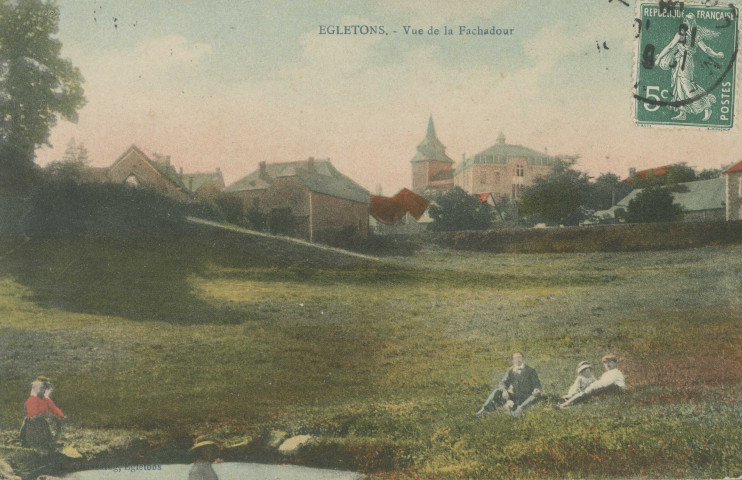 Egletons : "Egletons. - Vue de la Fachadour".