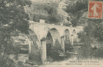 Soursac : "Beaux sites de la Corrèze - Gorges de la Dordogne - 29. Pont de Spontour".