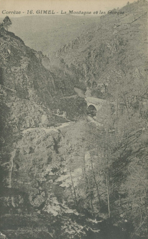 Gimel : "Corrèze - 16. Gimel - La montagne et les gorges".