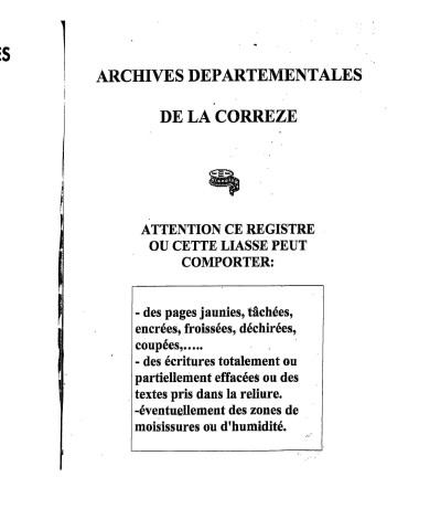 Mariages (1801-1842)