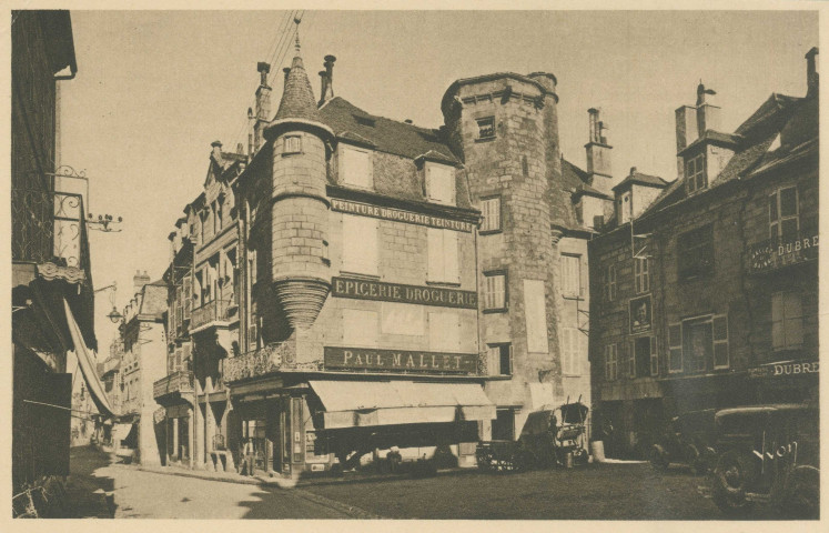 Brive-la-Gaillarde : "La douce France - 744 - Brive (Corrèze) - La tour St-Martin".