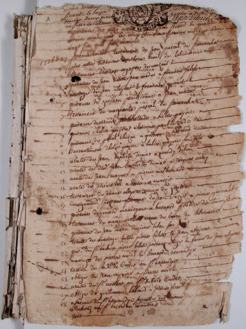 Répertoire chronologique : 1726-1758