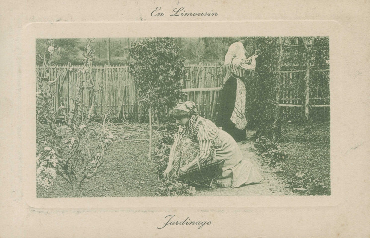 Folklore : "3363 En Limousin - Jadinnage".