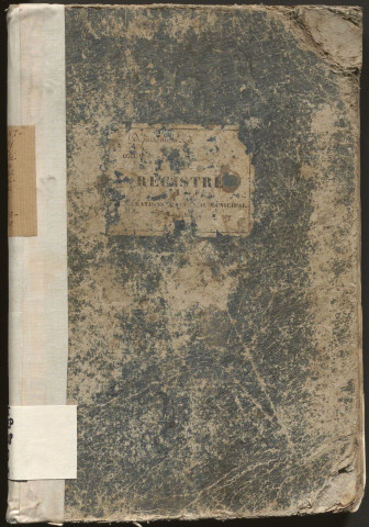 Délibérations du conseil municipal. 8 avril 1838-27 septembre 1868