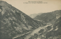 Soursac : "Belles excursions en Limousin - 41. Gorges de la Dordogne à Spontour (Corrèze)".
