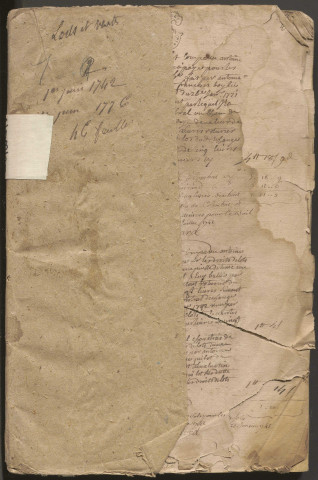 20 avril 1784-29 décembre 1789