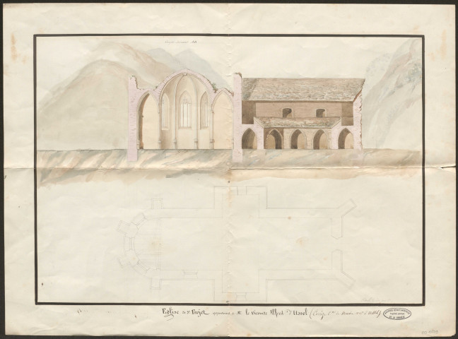 Eglise. Presbytère. Chapelle de Saint-Thomas. Chapelle du monastère de Saint-Projet.