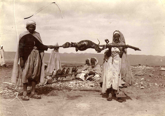 Le méchoui de l'Afgha.