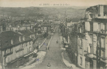 Brive-la-Gaillarde : "68. Brive - Avenue de la gare".