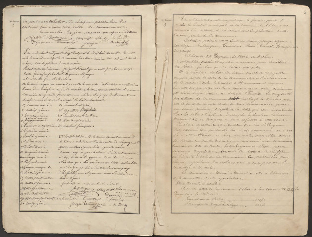 Délibérations du conseil municipal. 04 décembre 1892-09 octobre 1921