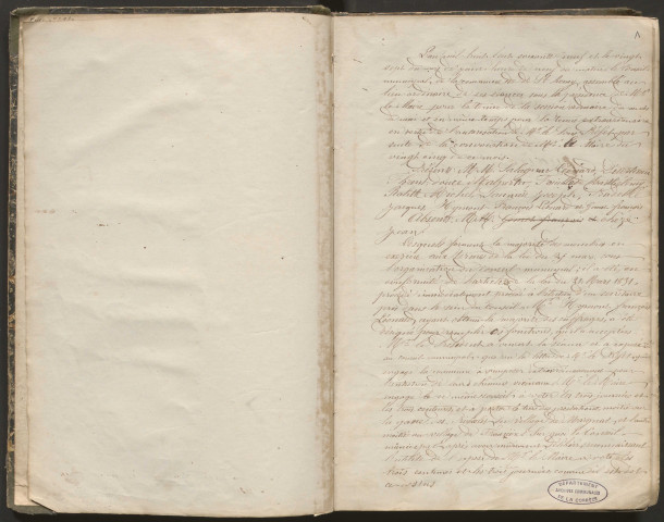 Délibérations du conseil municipal. 27 juin 1869-20 mai 1888