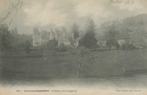 Condat-sur-Ganaveix : "48 - Environs d'Uzerche - Château de Faugeras".
